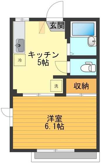 【間取り】 | ハイム茜
