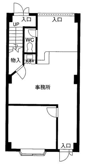 ラ・メゾンパシフィック芳野【　1階路面店　】の間取り