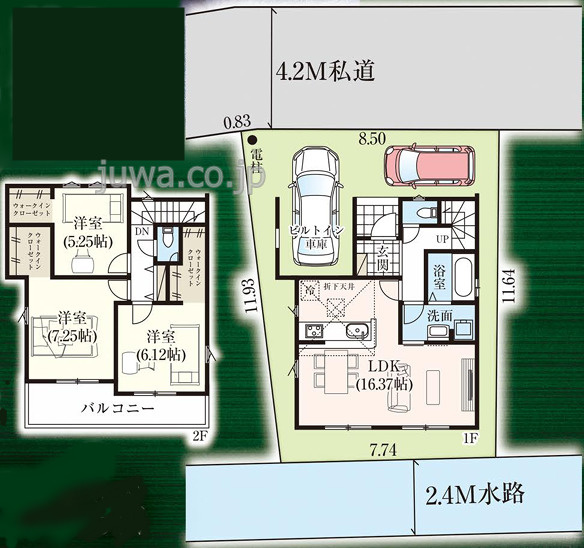 【新築分譲住宅】志木市下宗岡15期の間取り