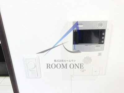 ラステュディオ押上のセキュリティ|モニター付きインターホンです。