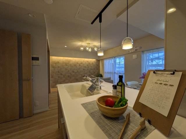 シャルマンコーポ三島のキッチン