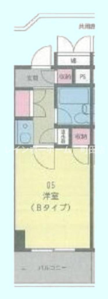 クレスト大和東※初期費用分割あと払いサービス利用可能物件の間取り