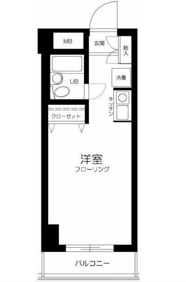 サンセール神楽坂の間取り