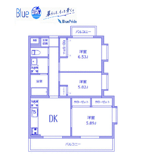 【間取り】 | ルミエール香川