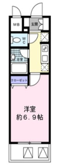 【間取り】 | N’ｓコート139REX新橋 | 間取りです。