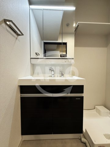 MAISON COULEUR UESHIO　中央小学校区の独立洗面台|MAISON COULEUR UESHIO　独立洗面台