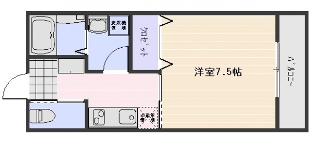 盛林レジデンスB棟の間取り