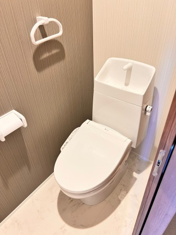 盛林レジデンスB棟のトイレ