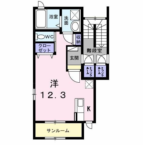 【間取り】 | Ｒｏｒｓａ　Ｋ