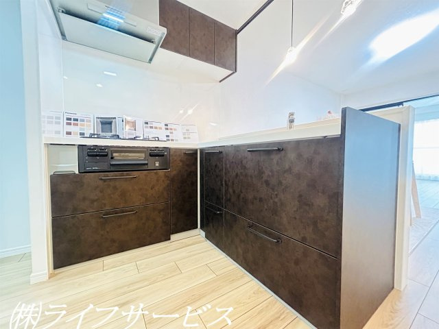 【キッチン】 | エバーグリーン淀川３号館 | L字型システムキッチン新調