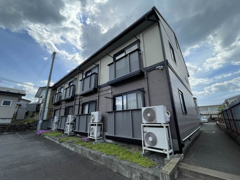 サンデール山崎町のバルコニー