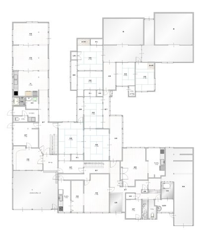 小松市本鍛冶町　中古住宅の間取り
