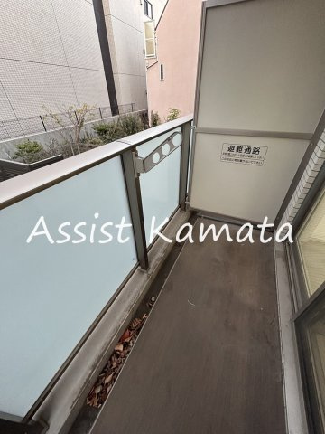 アイルグランデ大田のバルコニー|写真は同タイプの別号室です