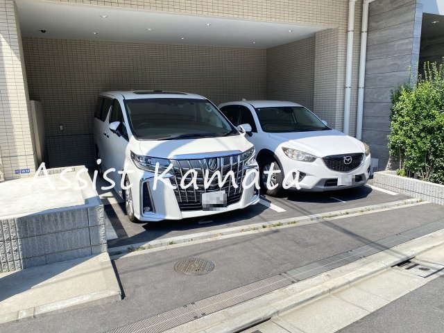 アイルグランデ大田の駐車場