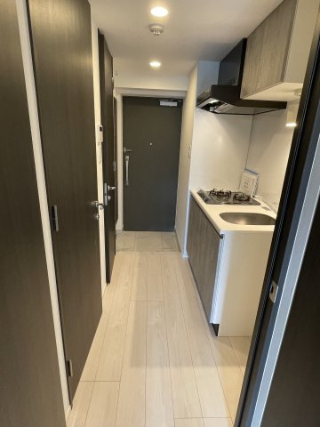 調布市多摩川５丁目の賃貸マンションの玄関