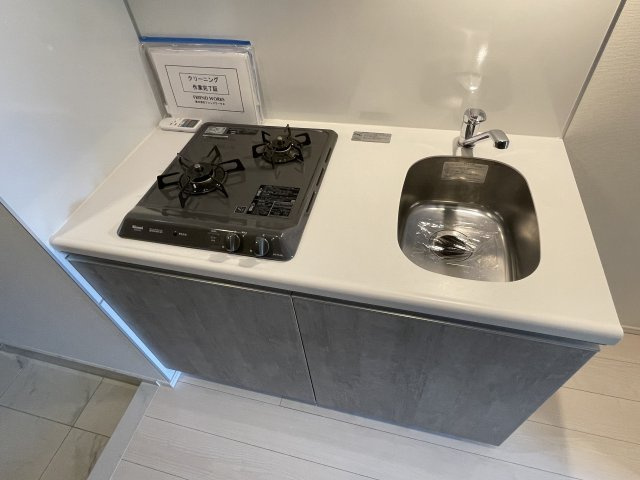 調布市多摩川５丁目の賃貸マンションのキッチン