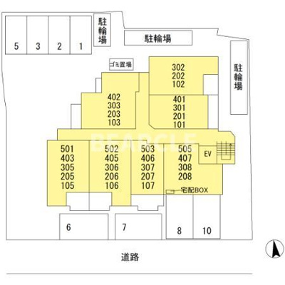 【区画図】 | THE RESIDENCE 御所東