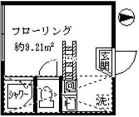 中野区本町２丁目のアパートの間取り