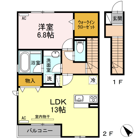 パーシモンの間取り