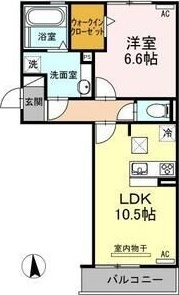 サンライズSの間取り