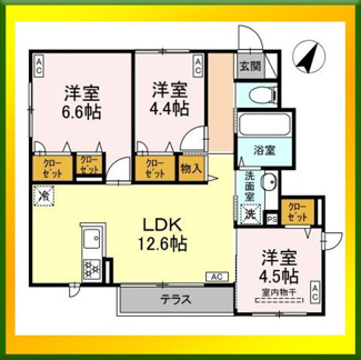 【間取り】 | クレスト・トモ