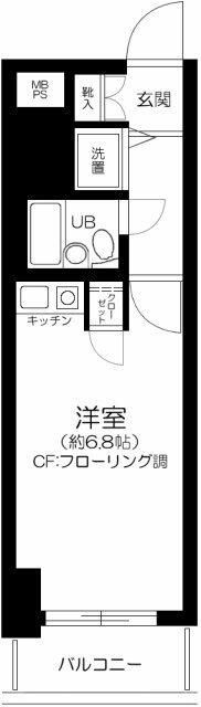 藤和シティスクエア練馬の間取り