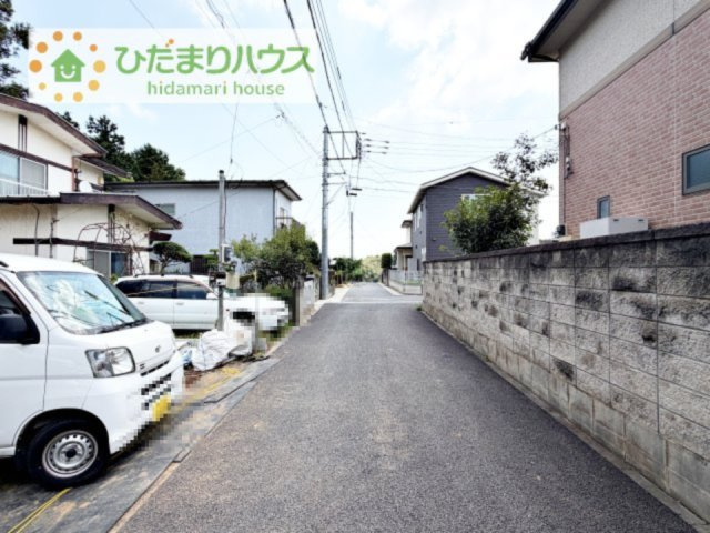 【前面道路含む現地写真】 | 土浦市真鍋10期　新築戸建 | 閑静な住宅地で叶える静かな暮らし(^^)/
8月24日撮影