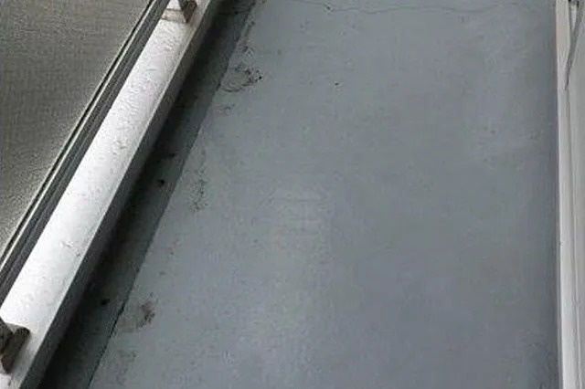 プルミエール金町のバルコニー