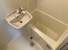 クレフラスト一之江の洗面所