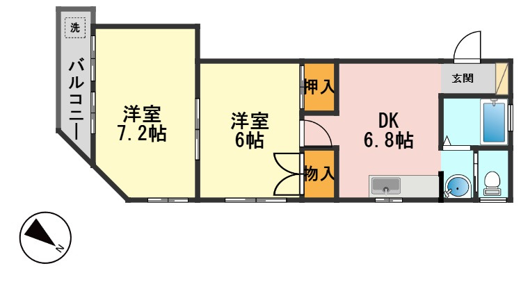 花みずき5の間取り