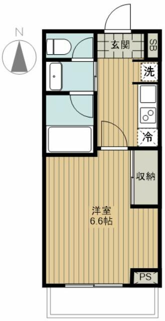 アーツ菊川の間取り