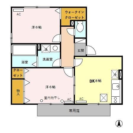【間取り】 | リビングタウン下地Ａ