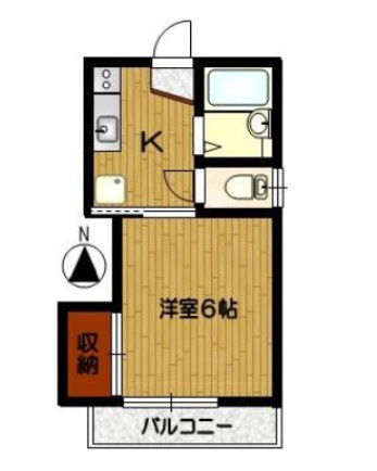 プチメゾンkomakiの間取り