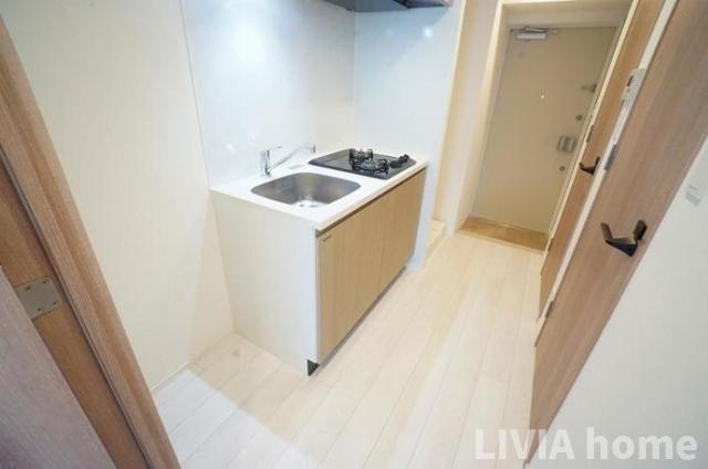 大田区新蒲田１丁目の賃貸マンションのキッチン