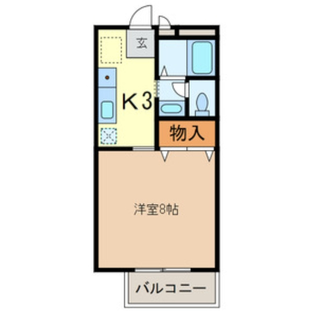 サンガーデンⅡの間取り