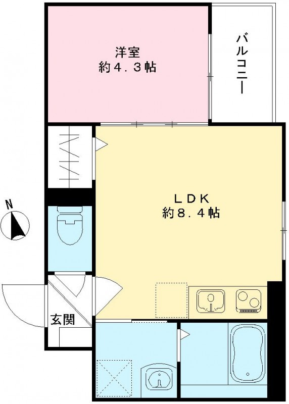 LUANAの間取り