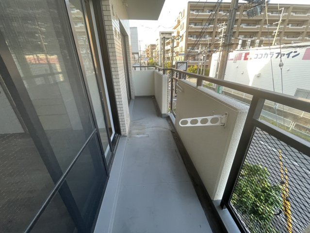 エクセル甲子園口のバルコニー