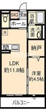 クレールメゾン城東の間取り