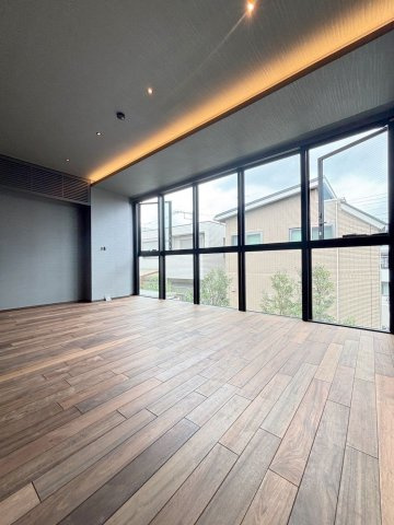 「防音室完備」The Residence 旗の台の寝室|14.59帖の広々した寝室です
