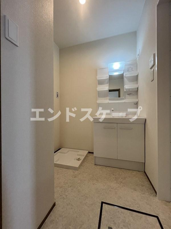 サニーテラス Aの洗面所|高崎、前橋のお部屋探しはエンドスケープまで！お客様の理想お聞かせ下さい♪
