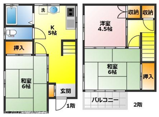 【間取り】 | むさし野南戸建