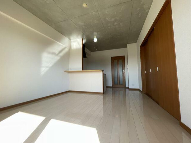熊本市南区近見１丁目の賃貸マンションの居間・リビング