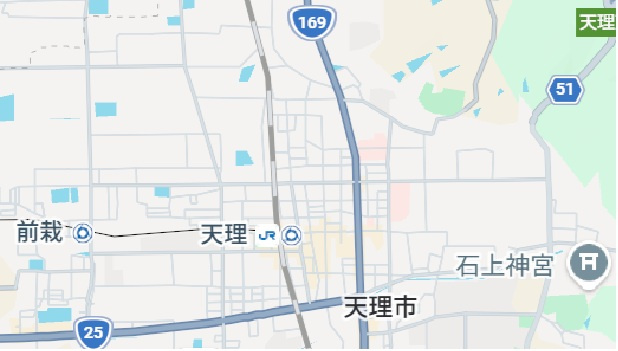 ●29(土)30(日)現地案内可能！　天理市田部町　第５期　限定1邸の地図