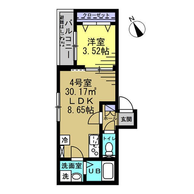 AJ新松戸017の間取り