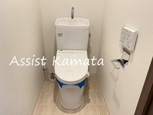 アイルグランデ大田のトイレ|写真は同タイプの別号室です