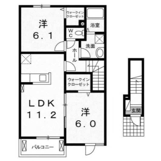 【間取り】 | ラッフィナート・Ｂ
