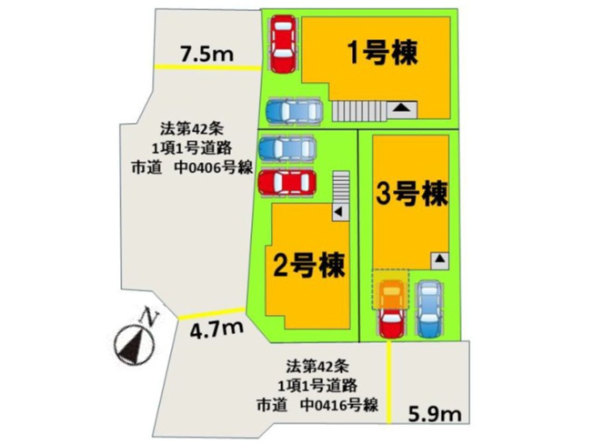【区画図】