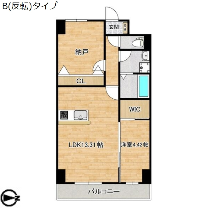GROOVE豊中レジデンスの間取り
