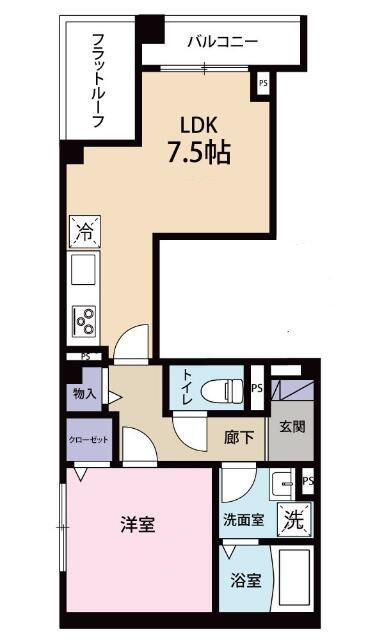 ハピネス　ミノリの間取り|間取りです。