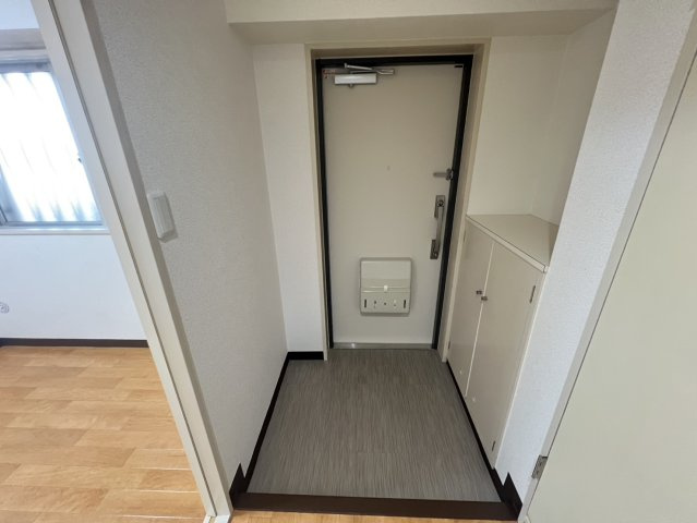 藤和新小岩コープの玄関